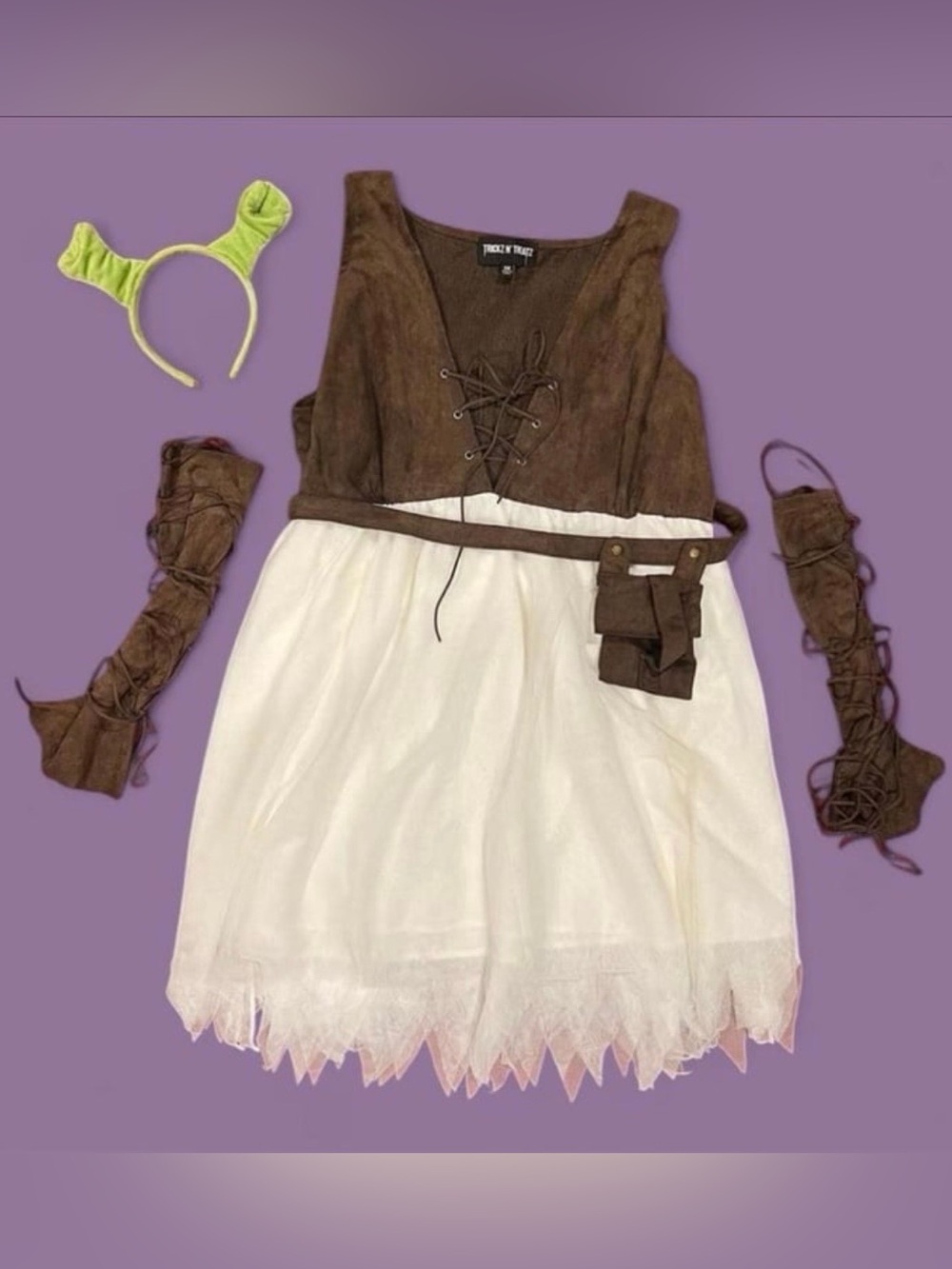 Trickz n Treatz x Dolls Kill - Shrek SWAMP OGRE COSTUME SET